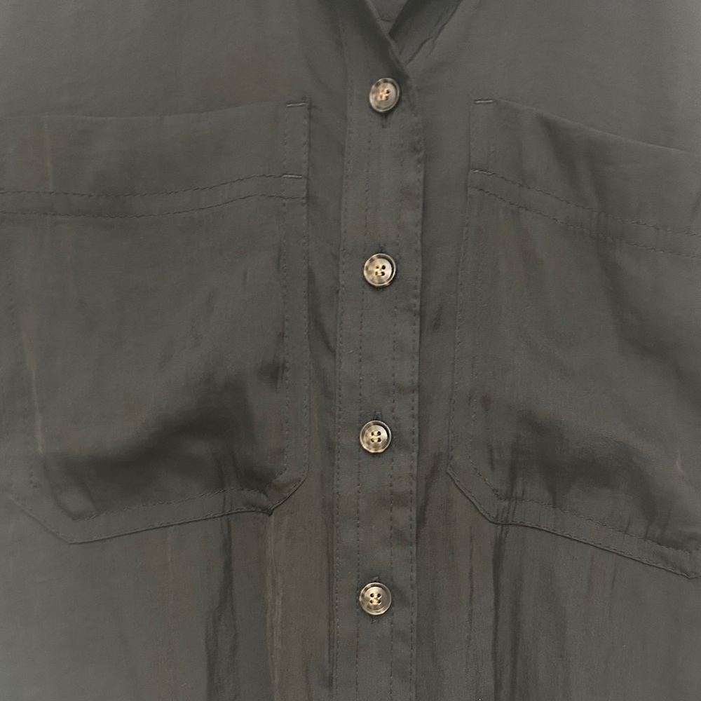 Banana Republic Balloon-Sleeve Safari Shirt Sz. S‎ - Picture 7 of 10